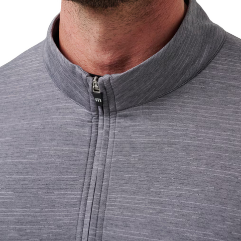 TravisMathew The Heater Quarter Zip Men's Long Sleeve Polo