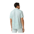 TravisMathew Featherweight Back Nine men's polo Skylight back model view