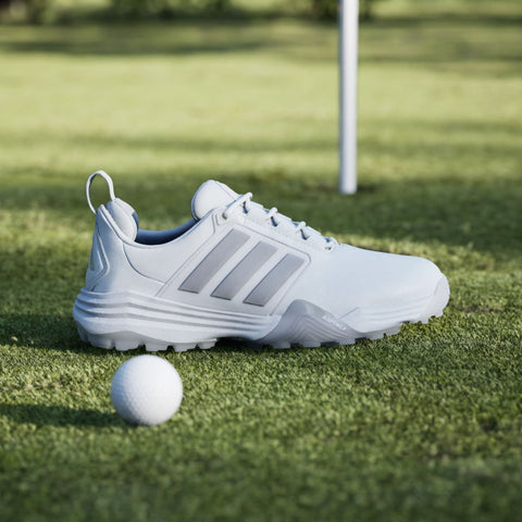 Adidas Adipower 26 Spikeless Women's Golf Shoes White/Silver/Grey - side view