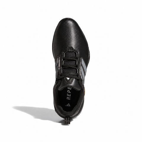Adidas Adipower GORE-TEX Wide Men's Golf Shoes Core Black/Iron Metallic/Silver Metallic - top view