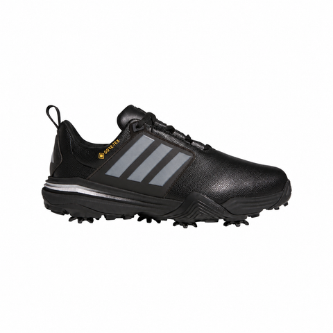 Adidas Adipower GORE-TEX Wide Men's Golf Shoes Core Black/Iron Metallic/Silver Metallic - side view
