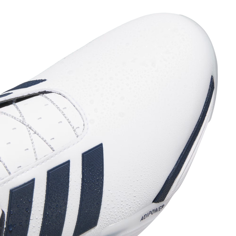 Adidas Adipower 2026 BOA Spikeless Men's Golf Shoes | White/Navy/Blue