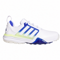 Adidas Adipower 26 Spikeless Golf Shoes White/Indigo/Lemon - front view