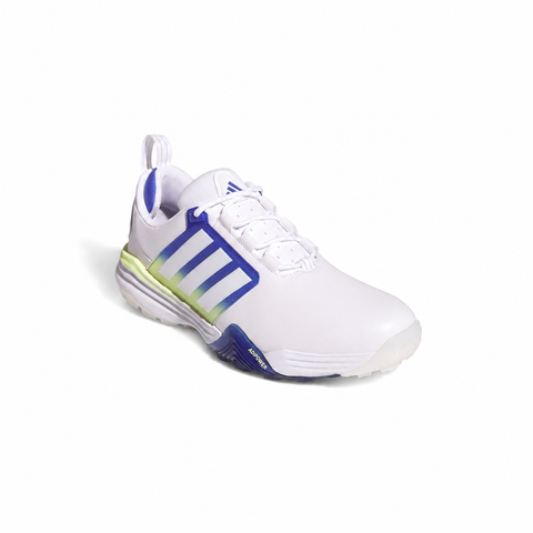 Adidas Adipower 26 spikeless golf shoe front three-quarter view