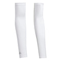 Adidas Climacool UV Arm Sleeve in White, front view