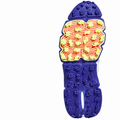 Adidas Codechaos 27 Spikeless Golf Shoes White/Indigo/Lemon - side view
