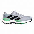 Adidas Codechaos 27 Men's Golf Shoes Halo Silver/Core Black/Screaming Green - front view