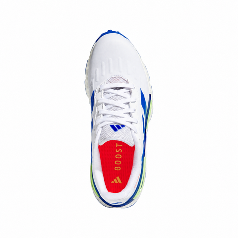 Adidas Codechaos 27 Women's Golf Shoes Footwear White/Dual Indigo/Frozen Lemon - side view