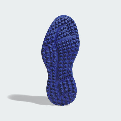 Adidas Codechaos BOA 27 Junior Golf Shoes Footwear White/Dual Indigo/Frozen Lemon - three-quarter view
