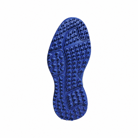 Adidas Codechaos BOA 27 Junior Golf Shoes Footwear White/Dual Indigo/Frozen Lemon - three-quarter view