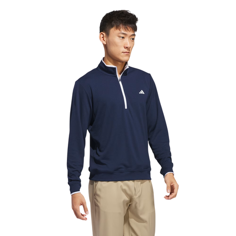 Adidas Lightweight Half-Zip Men's Top | Collegiate Navy