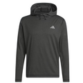 Adidas Lightweight Men's Hoodie - Black/Grey Six