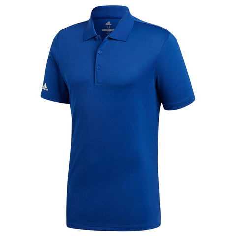 Adidas Mens Performance Polo Royal Blue