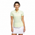 Adidas Ottoman Women's Polo Frozen Lemon - front model view on white