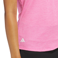 Adidas Ottoman Short Sleeve Women's Polo Shirt Lucid Pink S, view 6