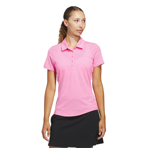 Adidas Ottoman Short Sleeve Women's Polo Shirt – Lucid Pink