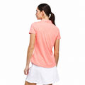 Adidas Ottoman Women's Polo Solar Turbo - back model view on white