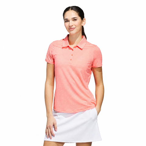 Adidas Ottoman Women's Polo Solar Turbo - front model view on white