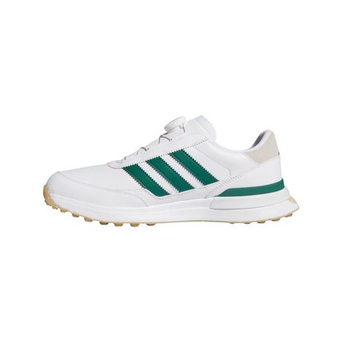 Adidas S2G 2026 BOA Spikeless Men's Golf Shoes | White/Green/Gum