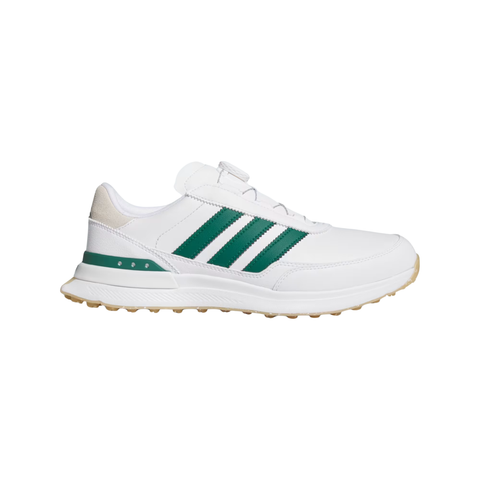 Adidas S2G 2026 BOA Spikeless Men's Golf Shoes | White/Green/Gum