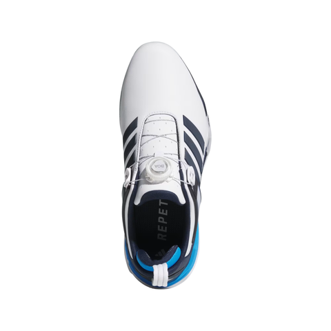 Adidas S2G 2026 BOA Spikeless Men's Golf Shoes | White/Navy/Blue