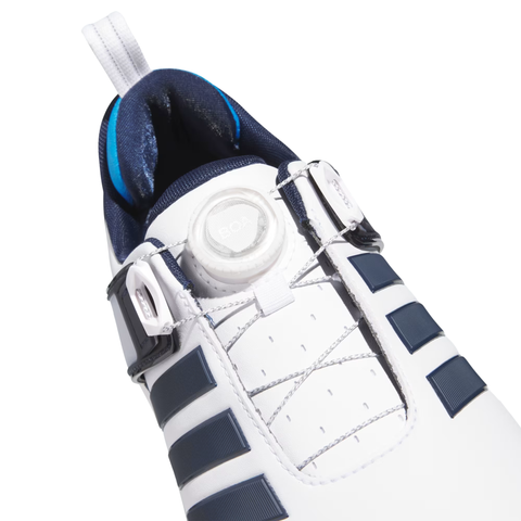 Adidas S2G 2026 BOA Spikeless Men's Golf Shoes | White/Navy/Blue
