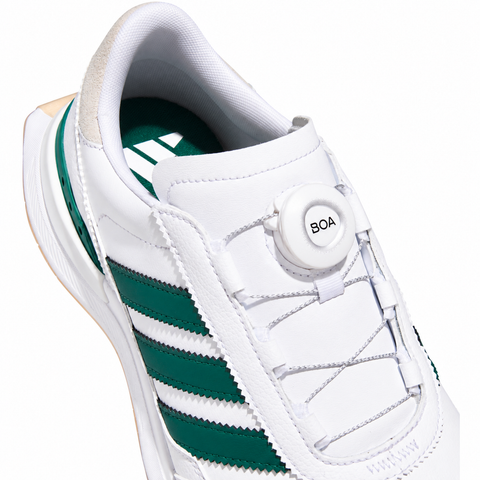 Adidas S2G 26 BOA Spikeless Men's Golf Shoes White/Green/Gum - detail view