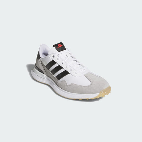 Adidas S2G 26 Spikeless Men's Golf Shoes Cloud White/Core Black/Grey Two - detail view