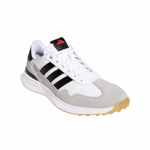 Adidas S2G 26 Spikeless Men's Golf Shoes Cloud White/Core Black/Grey Two - detail view