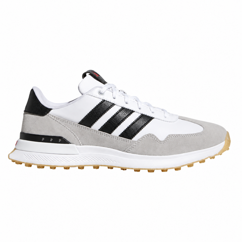 Adidas S2G 26 Spikeless Men's Golf Shoes Cloud White/Core Black/Grey Two - front view