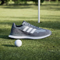 Adidas S2G 26 Men's Golf Shoes Grey Three/Footwear White/Grey Four - side view