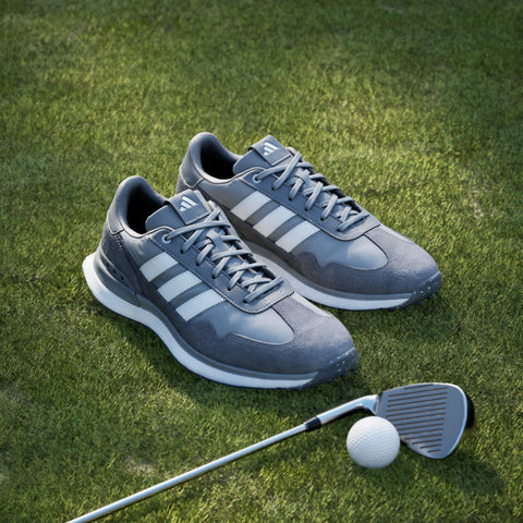 Adidas S2G 26 Men's Golf Shoes Grey Three/Footwear White/Grey Four - detail view