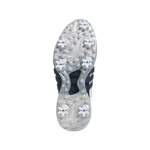 Adidas Tour360 Wide Men's Golf Shoes | White/Navy/Silver