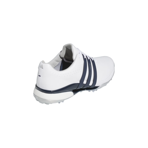 Adidas Tour360 Wide Men's Golf Shoes | White/Navy/Silver