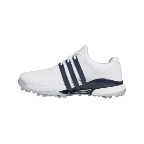 Adidas Tour360 Wide Men's Golf Shoes | White/Navy/Silver