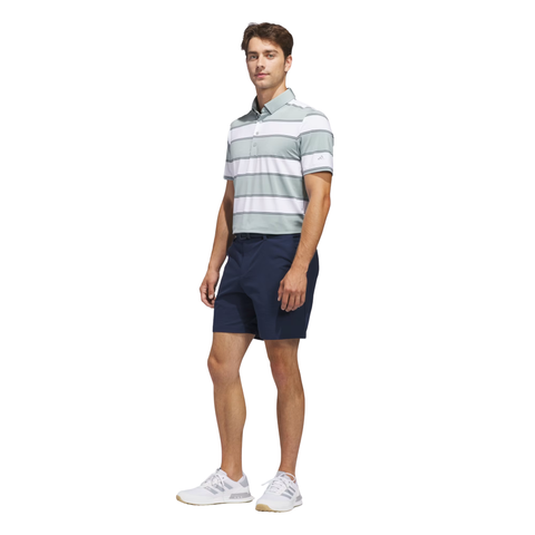 Adidas Ultimate365+ Jumbo Stripe Climacool Men's Polo Shirt | Wonder Sage/White