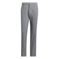 The Adidas Ultimate365 Mens Golf Pants feature a light gray color, straight-leg fit, belt loops, button closure, and side pockets—perfect moisture-wicking comfort from Adidas for all-day performance on the course.