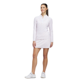Adidas Ultimate365 Printed Quarter Zip Women's Polo Shirt White Pink S, view 3
