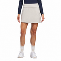 Adidas women's skort black back view on white