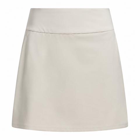 Adidas women's skort black full view on white
