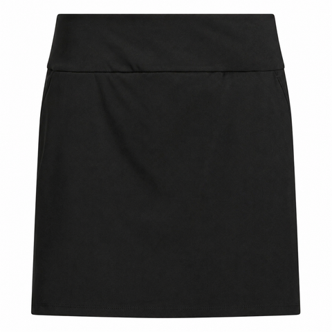 Adidas women's skort black product view on white