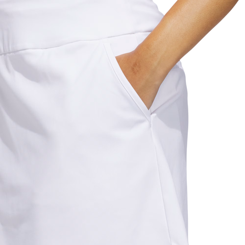 Adidas Ultimate365 Solid Knit Women's Skort | White