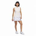 Adidas women's skort white back view on white