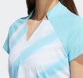 Adidas Women's Heat Ready Polo White/Bliss Blue