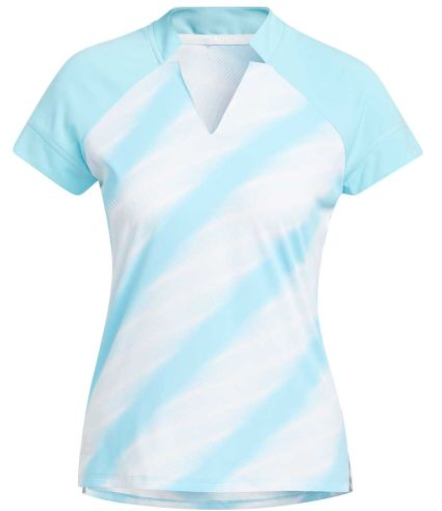 Adidas Women's Heat Ready Polo White/Bliss Blue