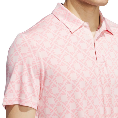 Adidas Ultimate365 Tour HEAT.RDY Jacquard Mens Polo
