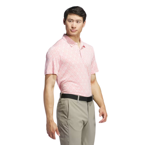 Adidas Ultimate365 Tour HEAT.RDY Jacquard Mens Polo
