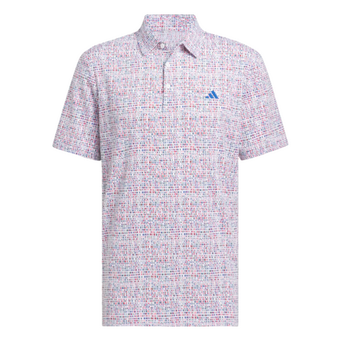 Adidas Ultimate365 Power Grid Print Mens Polo