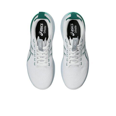 Asics 2026 Gel-Kayano Ace 3 Men's Golf Shoes | White/Jasper Green