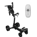 Axglo E5 electric golf trundler in black